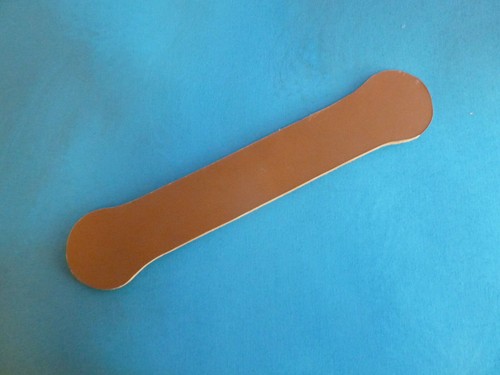 Ferrula courte sangle cuir - courte, en