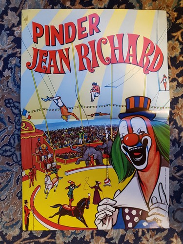 Affiche cirque pinder jean - affiche,