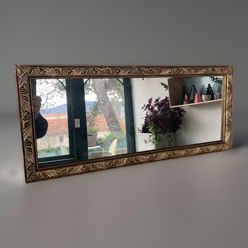 Miroir mural art déco - miroir,