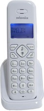 Swissvoice Aeris 124 124T Combiné Set Extension pour Gigaset & Télécom Blanc