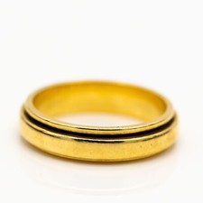 Bague anneau tournant - bague, à