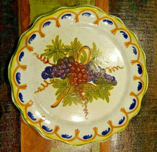 Assiette plate décorative