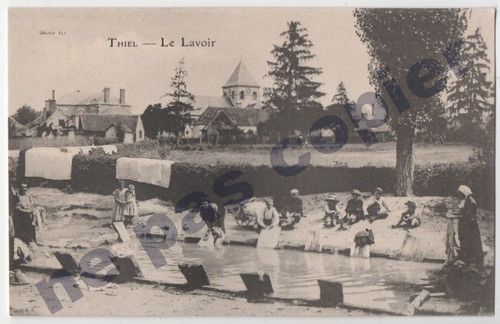 Thiel lavandières laveuses - thiel,
