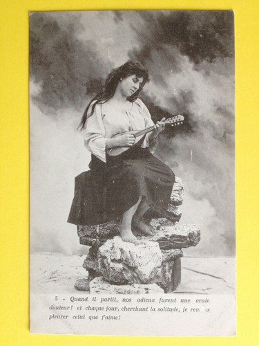 Cpa 1900 phot bergeret - bergeret, &