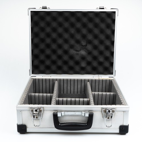 Small aluminium suitcase - aluminium,