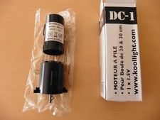 Moteur a pile Kool light pour boule a façette de 20 a 30 centimètres