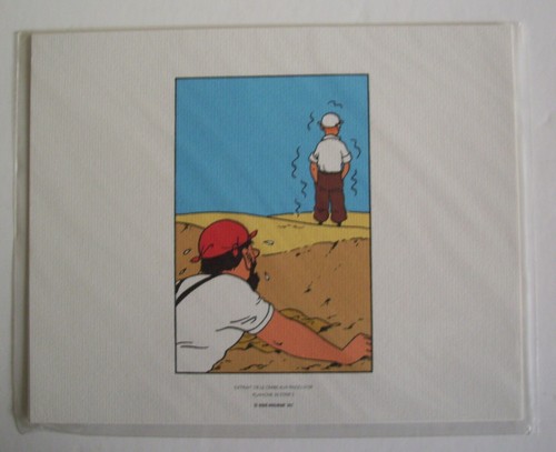 Tintin extrait crabe - tintin, aux