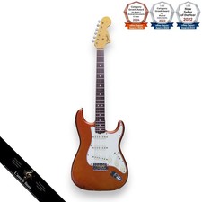 Fender Stratocaster Candy Apple Red Overlay Sonic Blue 1966 Vintage Alder Body