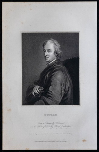 1834 portrait john dryden - -, de