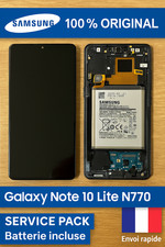 Écran ORIGINAL Samsung Galaxy Note 10 Lite N770 – Noir + Châssis + Batterie