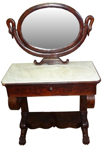 Meuble table toilette en - toilette,