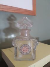 ancien flacon de parfum HEURE BLEûe en cristal de Baccarat 1920
