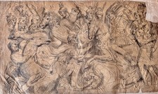 Dessin Ancien Crayon Sur