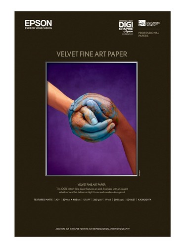 Papier epson rag - papier, lustre
