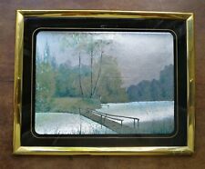 Cadre sous-verre effet 3D