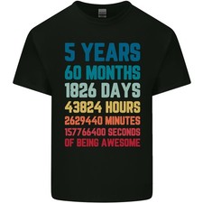 T-Shirt D'Anniversaire Des 5