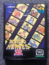 ADK World Heroes 2 SNK Neo Geo AES Japon Japan version CIB Complet