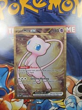 Carte Pokémon Mew Ex GOLD METAL 205/165 EV 151 MINT FR
