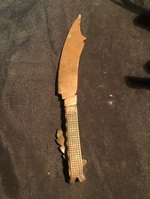 COUTEAU DE POILUS TRAVAIL TRANCHEE FEUILLE DE CHENE