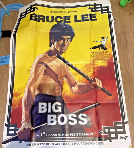 Bruce lee affiche - lee, boss