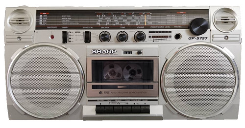 Sharp 5757 rare vintage - gf-5757,