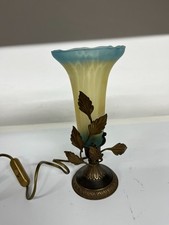 Petite lampe à poser tulipe fleurs Hauteur 20 cm