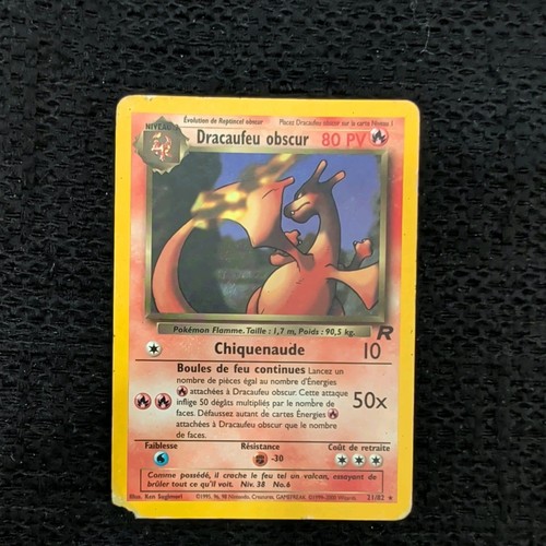 Carte pokémon dracaufeu - pokémon,