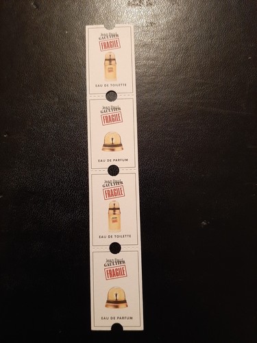 Carte parfumée perfume - carte,