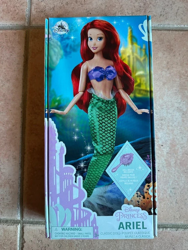 Poupée disneyland ariel - poupée,