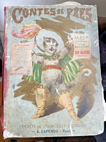 Ancien album contes fées - ancien, de
