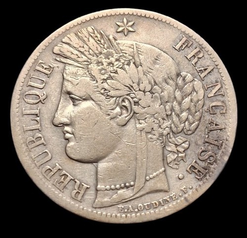 Francs cérès 1849 paris - francs,