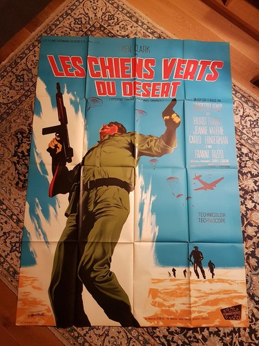 Affiche 1967 les chiens - les, verts