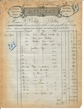 Orange (84) Facture 1894