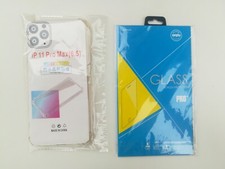 Coque Pour iPhone 11 Pro Max + 2 Protections en Verre Trempé pour Écran 