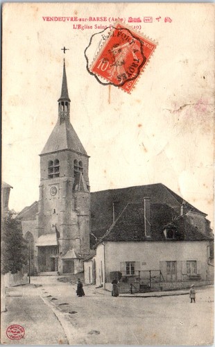 Vendeuvre sur barse - barse, carte