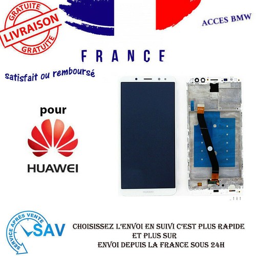 Ecran lcd complet blanc - lcd, pour