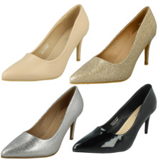 Escarpins De Soirée À Talons Hauts Large Pour Femmes F9R0113