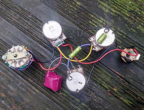 Gibson ripper custom wiring - ripper,