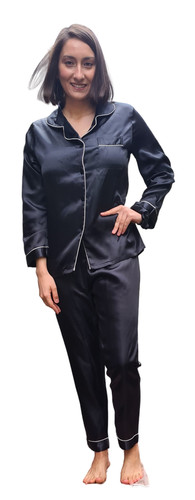 Ensemble pyjama satin femme - satin,