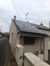 panneaux photovoltaïques état presque neuf moins 2 ans 