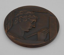 M.DELANNOY MEDAILLE BRONZE ART