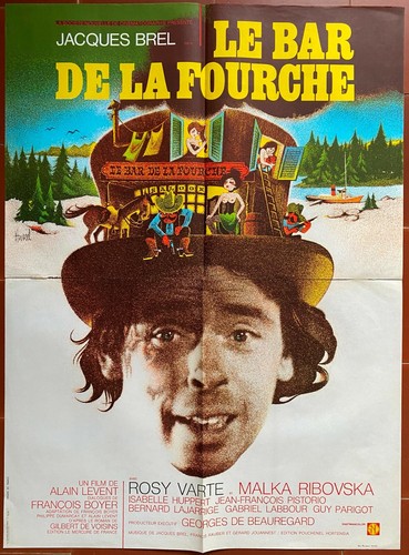 Affiche bar la fourche - le, de