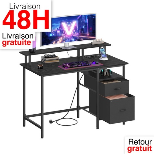 Vasagle bureau gaming - bureau, 120x60