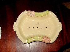 EGOUTTOIR A ASPERGES EN FAÏENCE SILEA