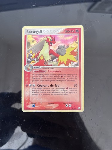 Carte pokémon braségali - pokémon,