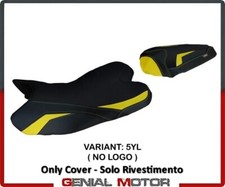 Housse de selle Kayapo Jaune (YL)T.I. pour YAMAHA R1 2009 > 2014