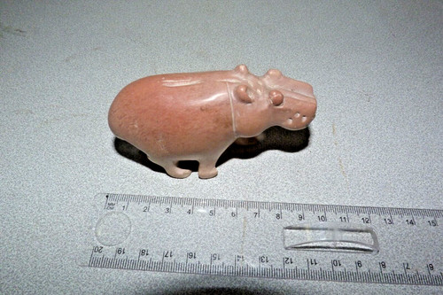 Hippopotame pierre taillé - pierre,