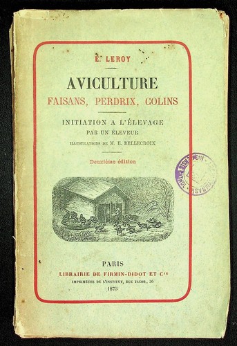 Leroy aviculture faisans - e., aviculture.