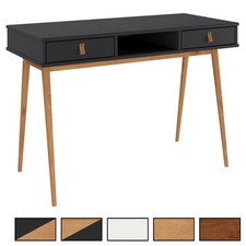 Bureau pin massif avec - bureau,