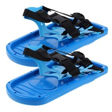  Raquettes à imprimés de neige pour enfants, 2 pièces, empreintes de pieds